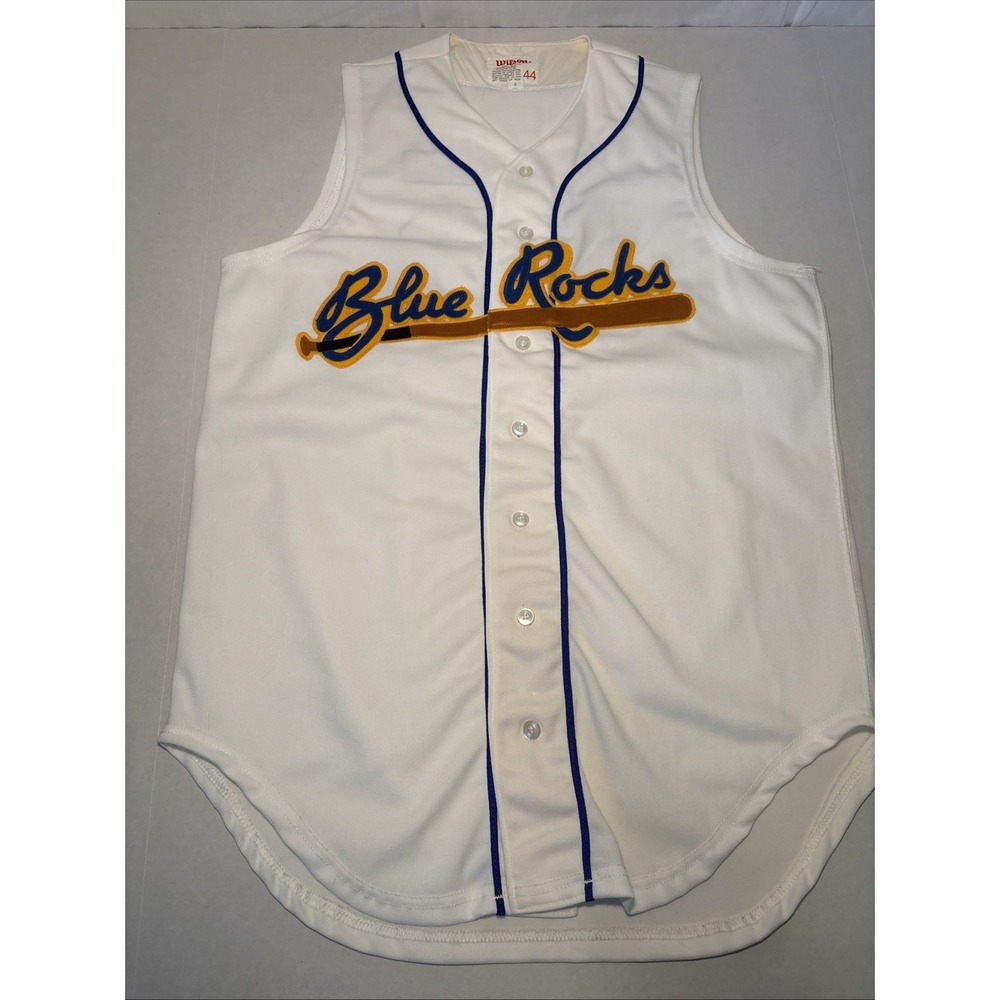 Wilmington Blue Rocks #15 Sleeveless Jersey Wilson 44
